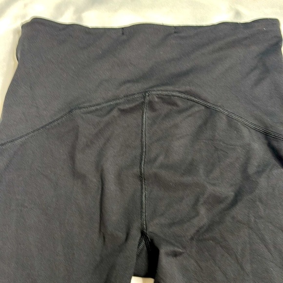 SPANX Booty Boost Active Cropped Black Confetti Legging- M - Picture 6 of 7